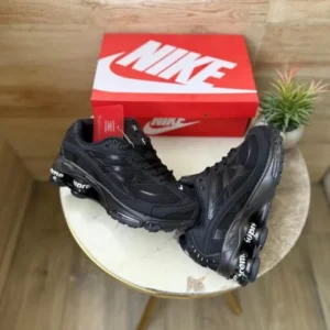 first-copy-nike-shox-2025-tripple-black-supreme-4