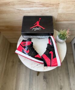 First Copy Nike Air Jordan 1 Retro Patent Bred