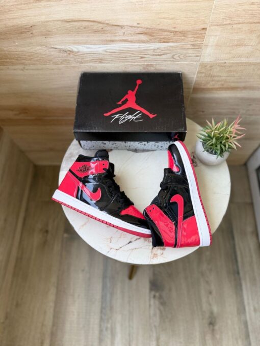 First Copy Nike Air Jordan 1 Retro Patent Bred