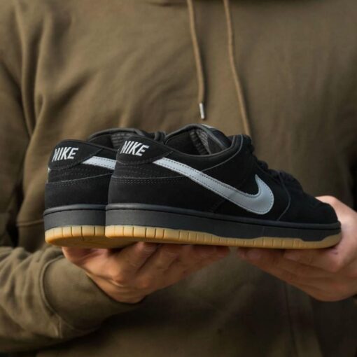 First Copy Nike SB Dunk Low Fog Black Gum - 2