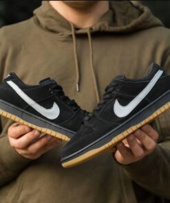 First Copy Nike SB Dunk Low Fog Black Gum