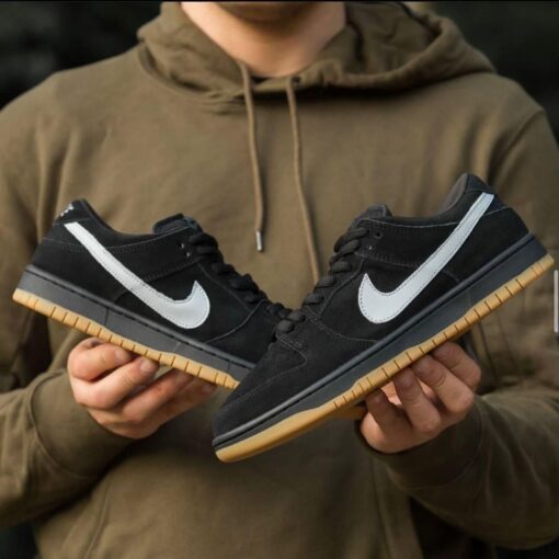 First Copy Nike SB Dunk Low Fog Black Gum