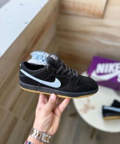 First Copy Nike SB Dunk Low Fog Black Gum - 4