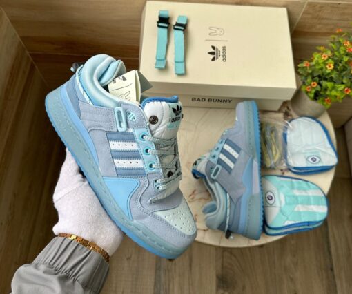 First Copy Adidas Forum Bad Bunny (Blue) - 3