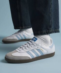First Copy Adidas Samba (Blue) - 4