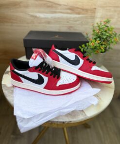 First Copy Nike Air Jordan’s Retro 1 low Chicago - Red - 3
