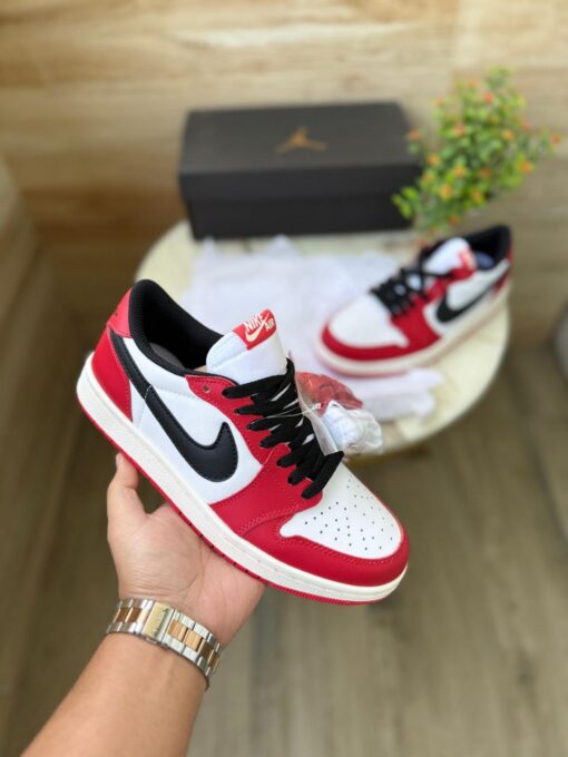 First Copy Nike Air Jordan’s Retro 1 low Chicago - Red - 2