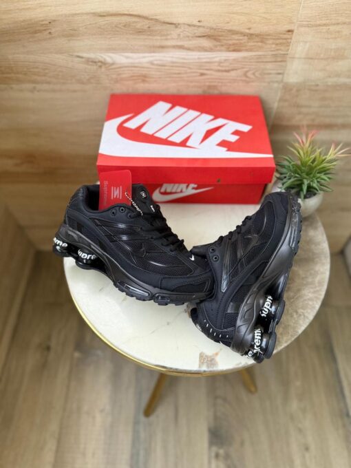 First Copy NIKE SHOX 2025 TRIPPLE BLACK SUPREME