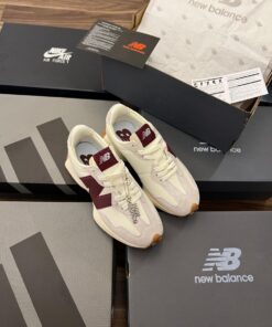 First Copy NEW BALANCE 327 (White Maroon)