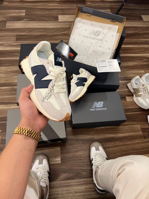 First Copy New Balance - 327 (White Blue)