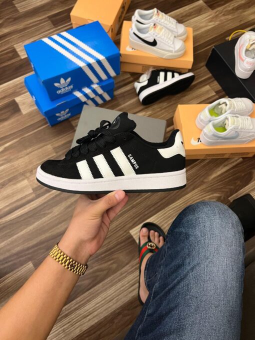 First Copy Adidas Campus (Black White Edition)