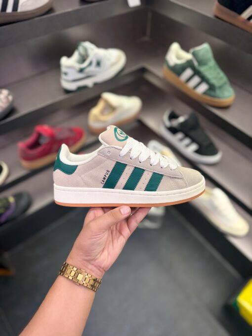 First Copy Adidas Campus (Grey Green) - 2