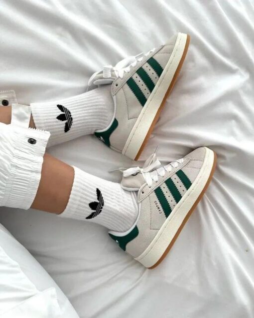 First Copy Adidas Campus (Grey Green) - 3