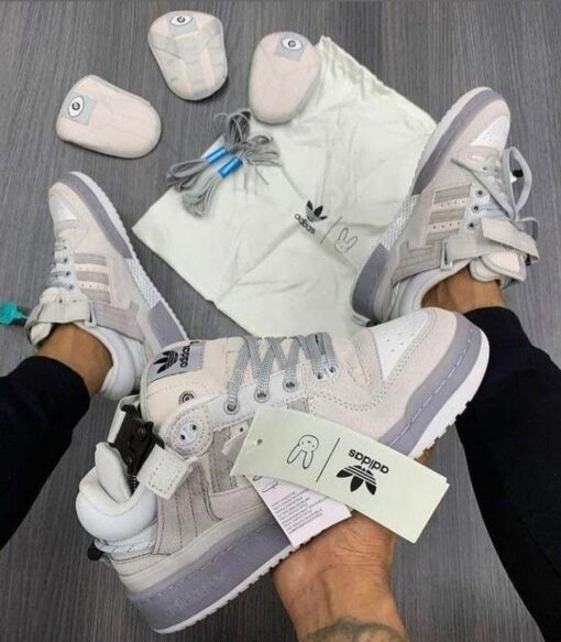 First Copy Adidas Forum Bad Bunny (Grey) - 2