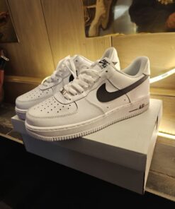 First Copy Nike Airforce 1 Black Swoosh - 5