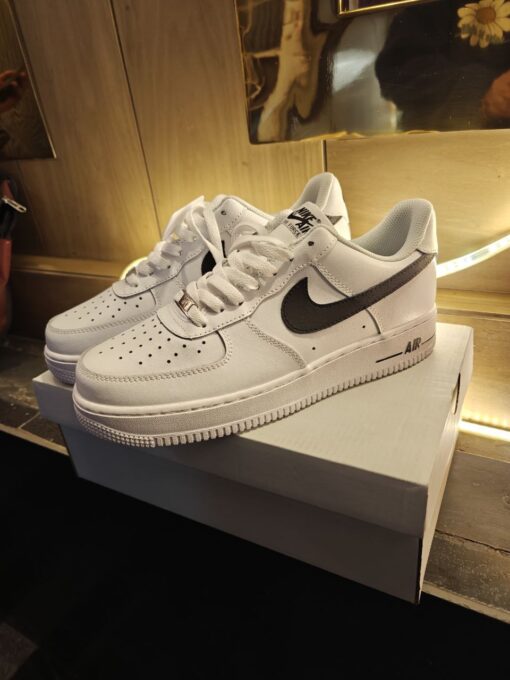 First Copy Nike Airforce 1 Black Swoosh - 5