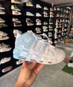 Nike Air Uptempo First Copy (Blue-White) - 2