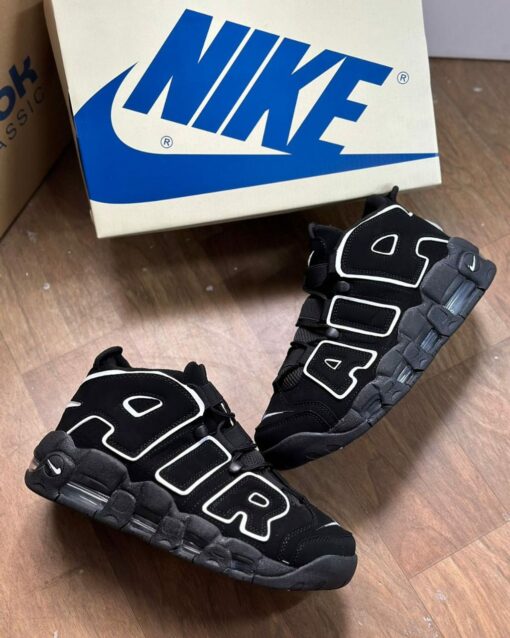 Nike Air Uptempo First Copy (Black)
