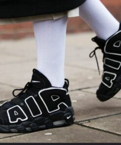 Nike Air Uptempo First Copy (Black) - 4