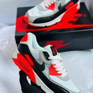 first-copy-nike-airmax-90-grey-red-2