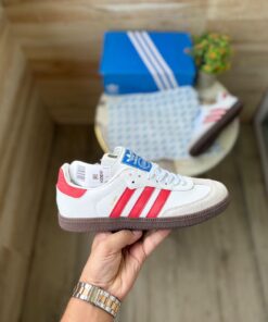 First Copy Adidas Samba (White Red) - 3