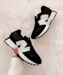 First Copy New Balance 327 (Black White) - 2