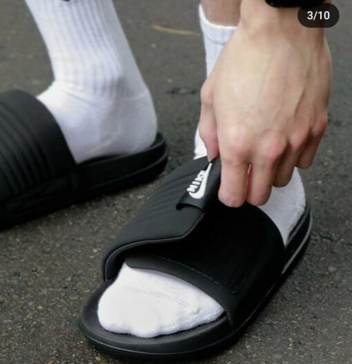 Nike Offcourt Adjust Slide First Copy (Black) - 2