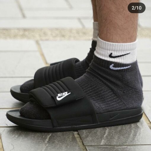 Nike Offcourt Adjust Slide First Copy (Black) - 3