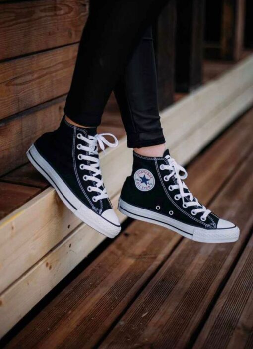 Converse All Star First Copy (Black) - 3