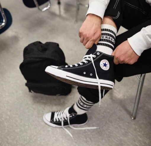 Converse All Star First Copy (Black) - 4