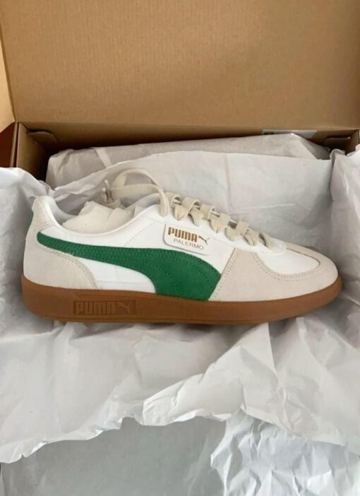 PUMA Palermo 1st Copy (White Green) - 4