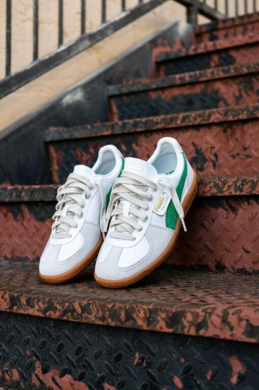 PUMA Palermo 1st Copy (White Green) - 3