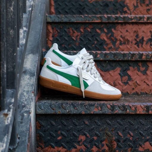 PUMA Palermo 1st Copy (White Green) - 2