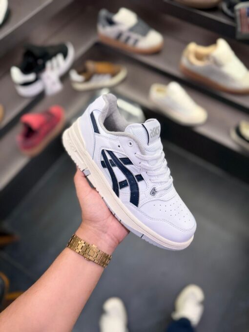 First Copy Asics EX-89 White Navy - 5