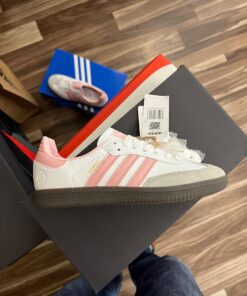First Copy Adidas Samba For Her (White Pink)
