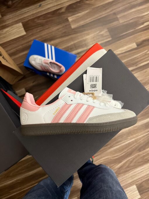 First Copy Adidas Samba For Her (White Pink)