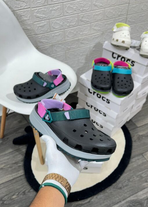 First Copy CROCS Classic Hiker (Black)