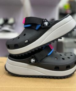 First Copy CROCS Classic Hiker (Black) - 2