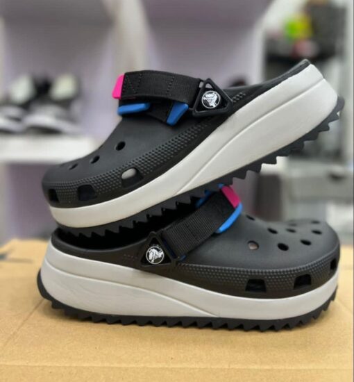 First Copy CROCS Classic Hiker (Black) - 2