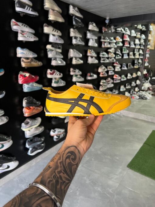 First Copy Onitsuka Tiger Leather (Yellow) - 3
