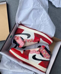 First Copy Air Jordan 1 Spider (RED) - 2