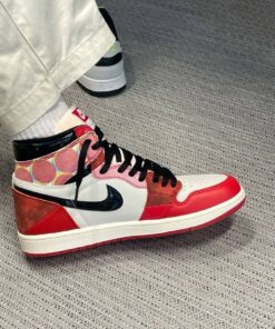 First Copy Air Jordan 1 Spider (RED) - 3