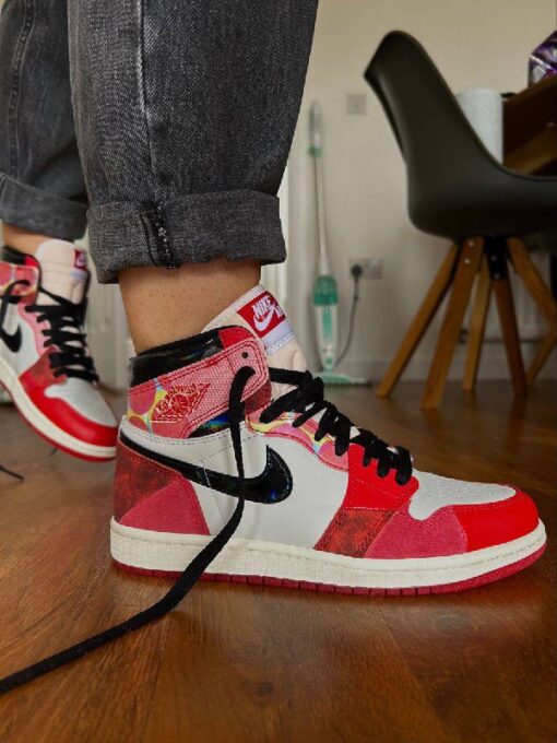 First Copy Air Jordan 1 Spider (RED) - 4