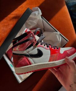 First Copy Air Jordan 1 Spider (RED) - 5