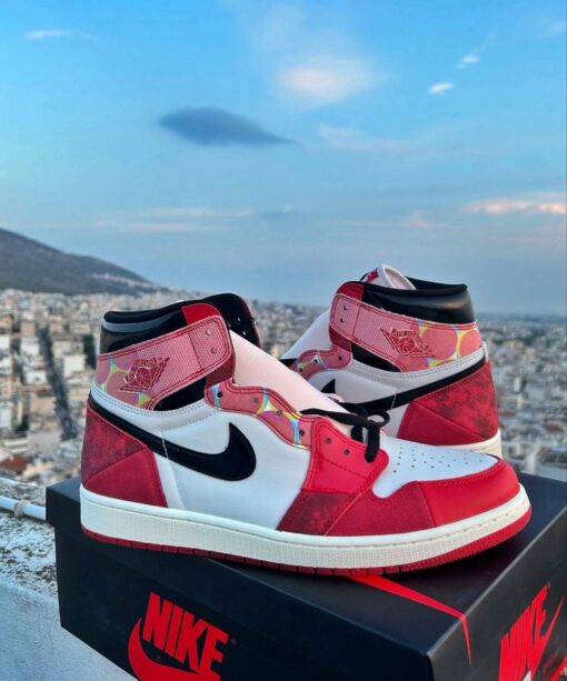 First Copy Air Jordan 1 Spider (RED) - 7