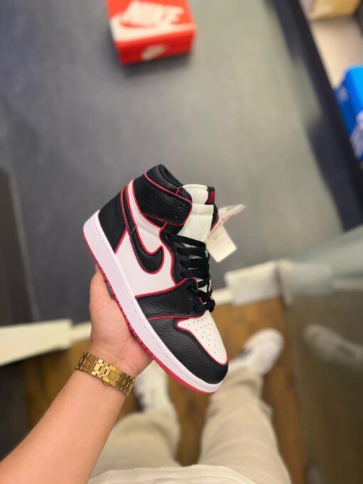 First Copy Nike Air Jordan Retro 1 Mid Bloodline - 4