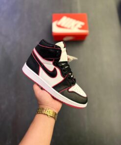 First Copy Nike Air Jordan Retro 1 Mid Bloodline - 3