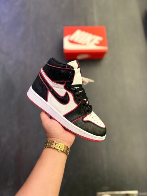First Copy Nike Air Jordan Retro 1 Mid Bloodline - 3