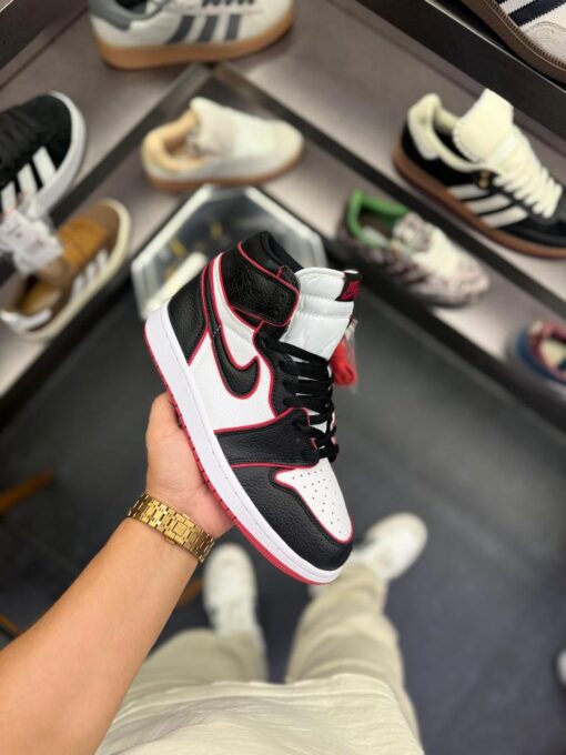 First Copy Nike Air Jordan Retro 1 Mid Bloodline - 2