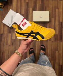 First Copy Onitsuka Tiger Leather (Yellow)